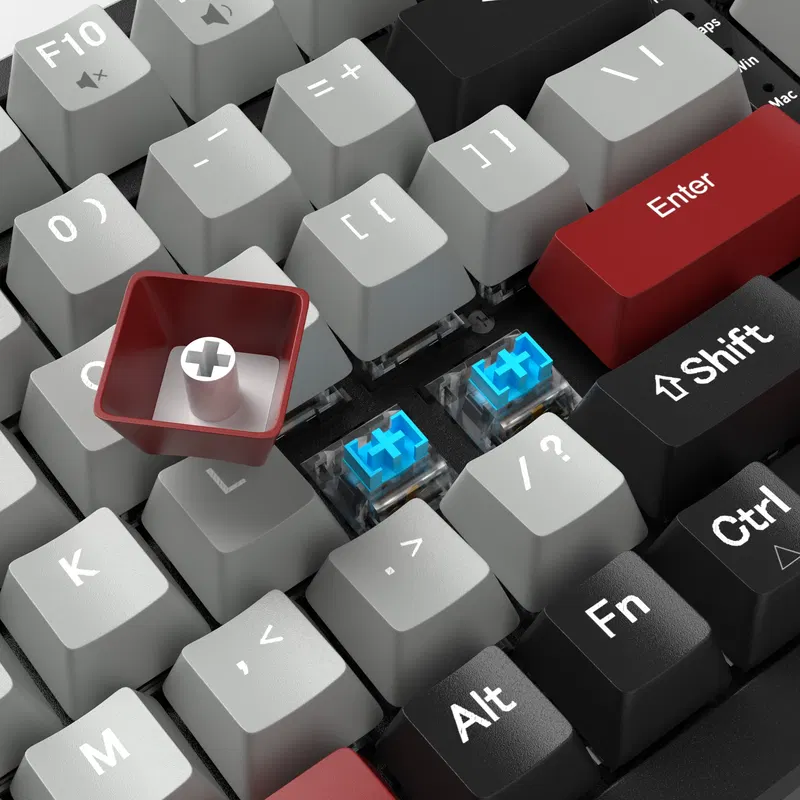 MageGee SKY98 Wired Mechanical Keyboard (Black/Gray) - Blue Switch image 3