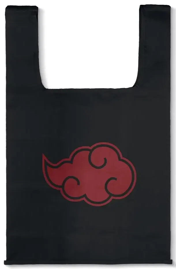 Naruto Shippuden - Akatsuki Eco Bag (Black) image 1