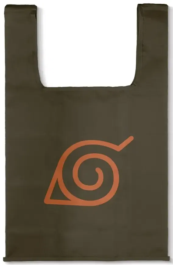 Naruto Shippuden - Konoha Hidden Village Eco Bag (Olive) image 1