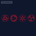 Naruto Shippuden - Sharingan Tent Cross Sacoche Bag (Navy) thumbnail 2