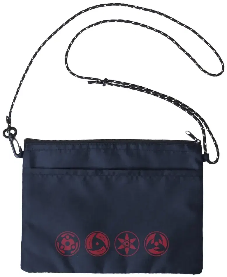 Naruto Shippuden - Sharingan Tent Cross Sacoche Bag (Navy) image 1