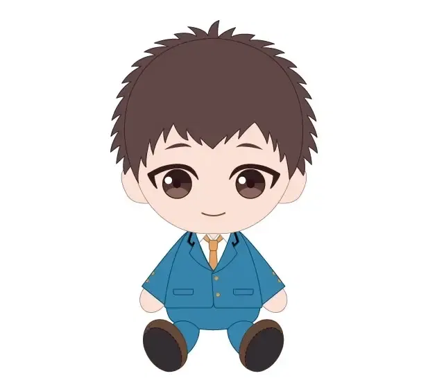 Oblivion Battery Chibi Plush: Yamada Taro image 1