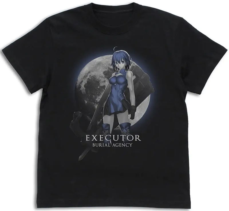 Tsukihime: A Piece Of Blue Glass Moon - Burial Institution 7th Ciel T-shirt (Black | Size XL) image 1