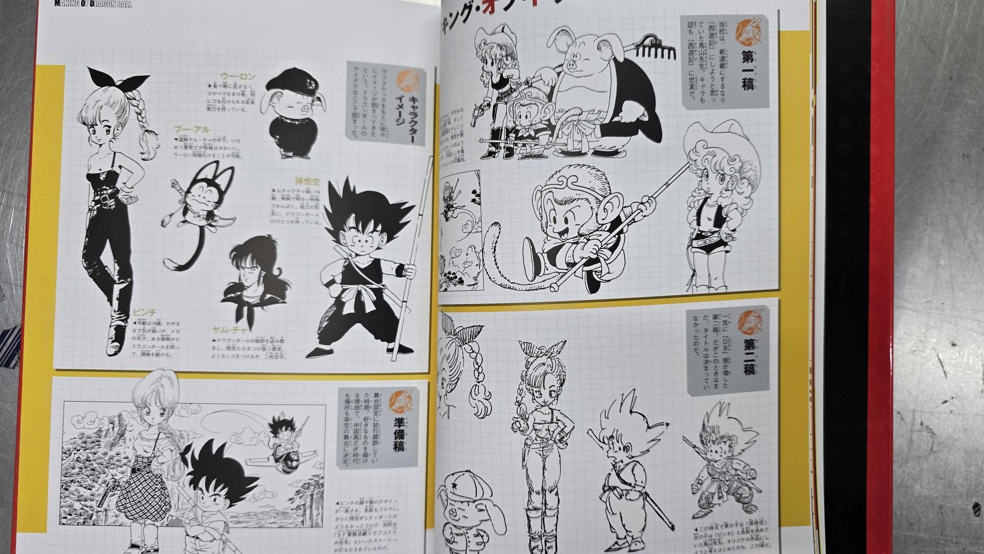30th Anniversary DRAGON BALL超史集 x2 Dragon Ball 30th Anniversary Super History Art Book Manga