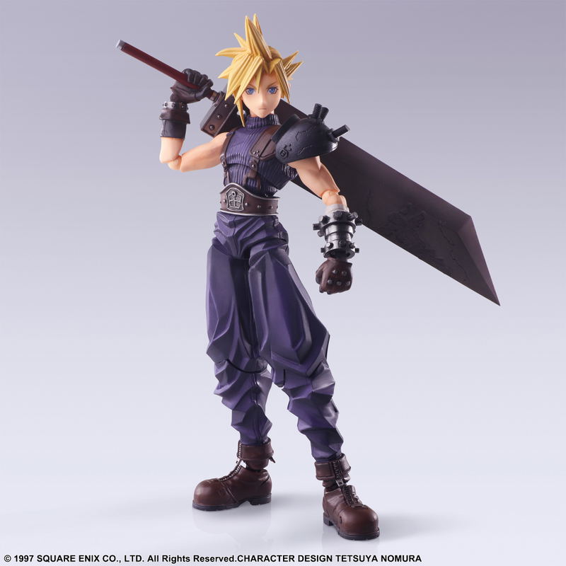 Final Fantasy VII Bring Arts: Cloud Strife (Re-run) image 2