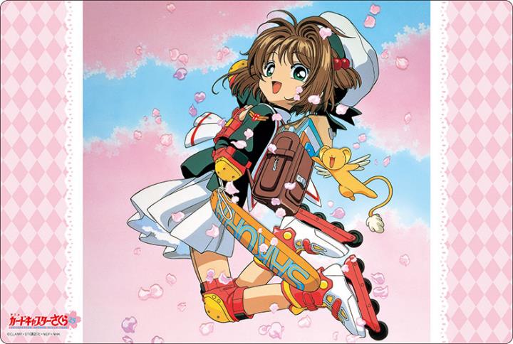 Bushiroad Rubber Mat Collection V2 Vol. 1199 Cardcaptor Sakura Kinomoto Sakura & Kero-chan image 1
