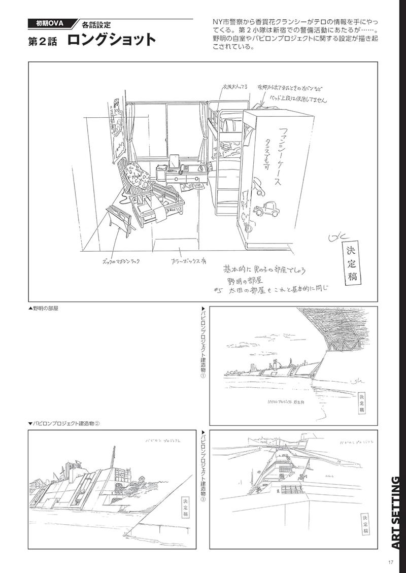 Mobile Police Patlabor 35th Anniversary Official Art Archives image 7