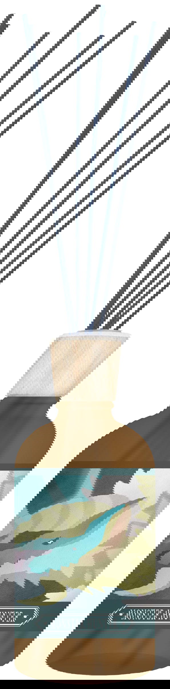 Monster Hunter Reed Diffuser Zinogre The Scent Of Fresh Green With A