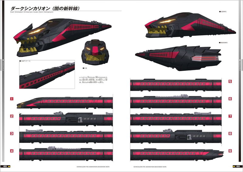 Shinkansen Henkei Robo Shinkalion Designers Note image 8