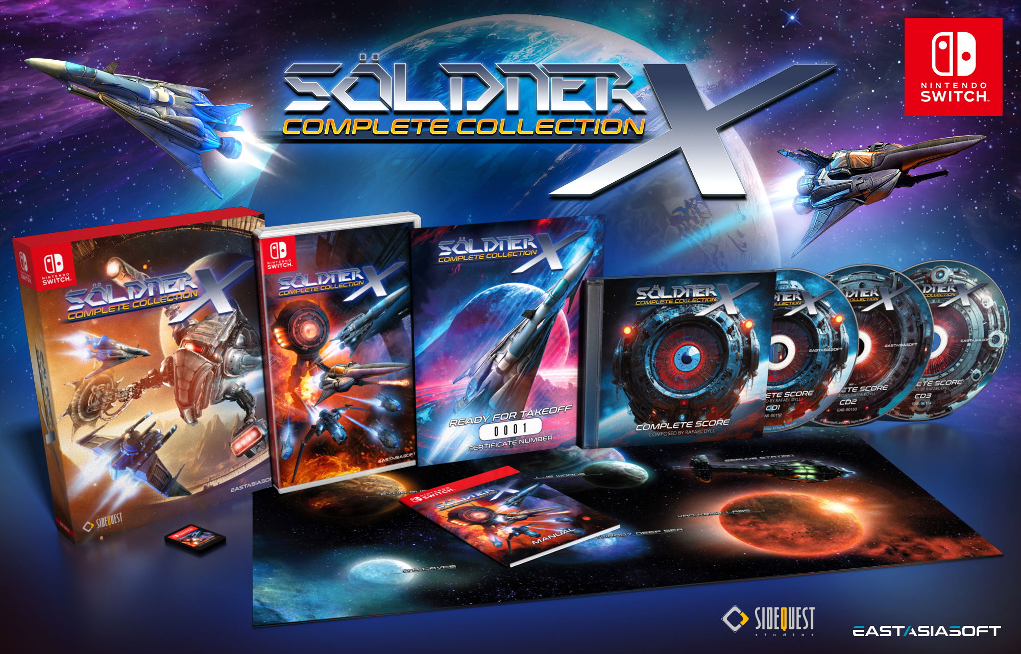 Söldner-X Complete Collection [Limited Edition] LE PLAY EXCLUSIVES