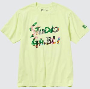 UT Studio Ghibli Graphic T-Shirt (Light Green | Size L)_