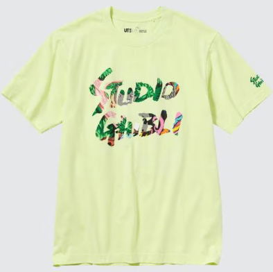 UT Studio Ghibli Graphic T-Shirt (Light Green | Size M) image 1