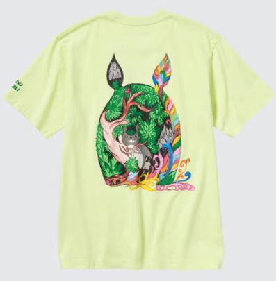 UT Studio Ghibli Graphic T-Shirt (Light Green | Size M) image 2