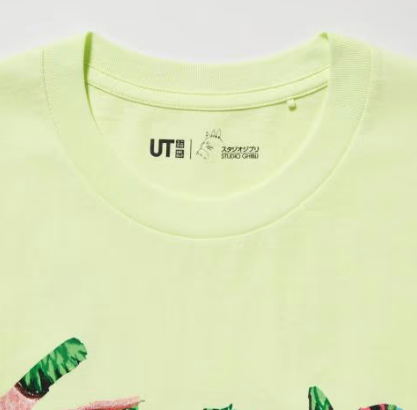 UT Studio Ghibli Graphic T-Shirt (Light Green | Size M) image 3