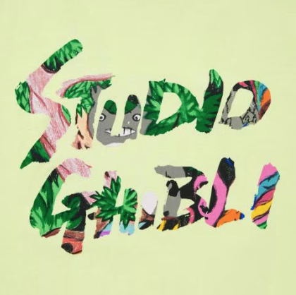 UT Studio Ghibli Graphic T-Shirt (Light Green | Size M) image 6