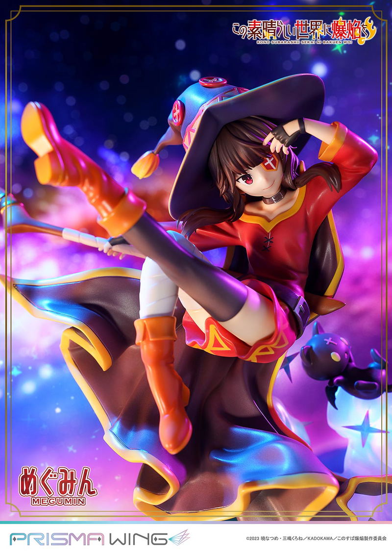 Prisma Wing Kono Subarashii Sekai ni Bakuen wo! 1/7 Scale Pre-Painted Figure: Megumin image 20