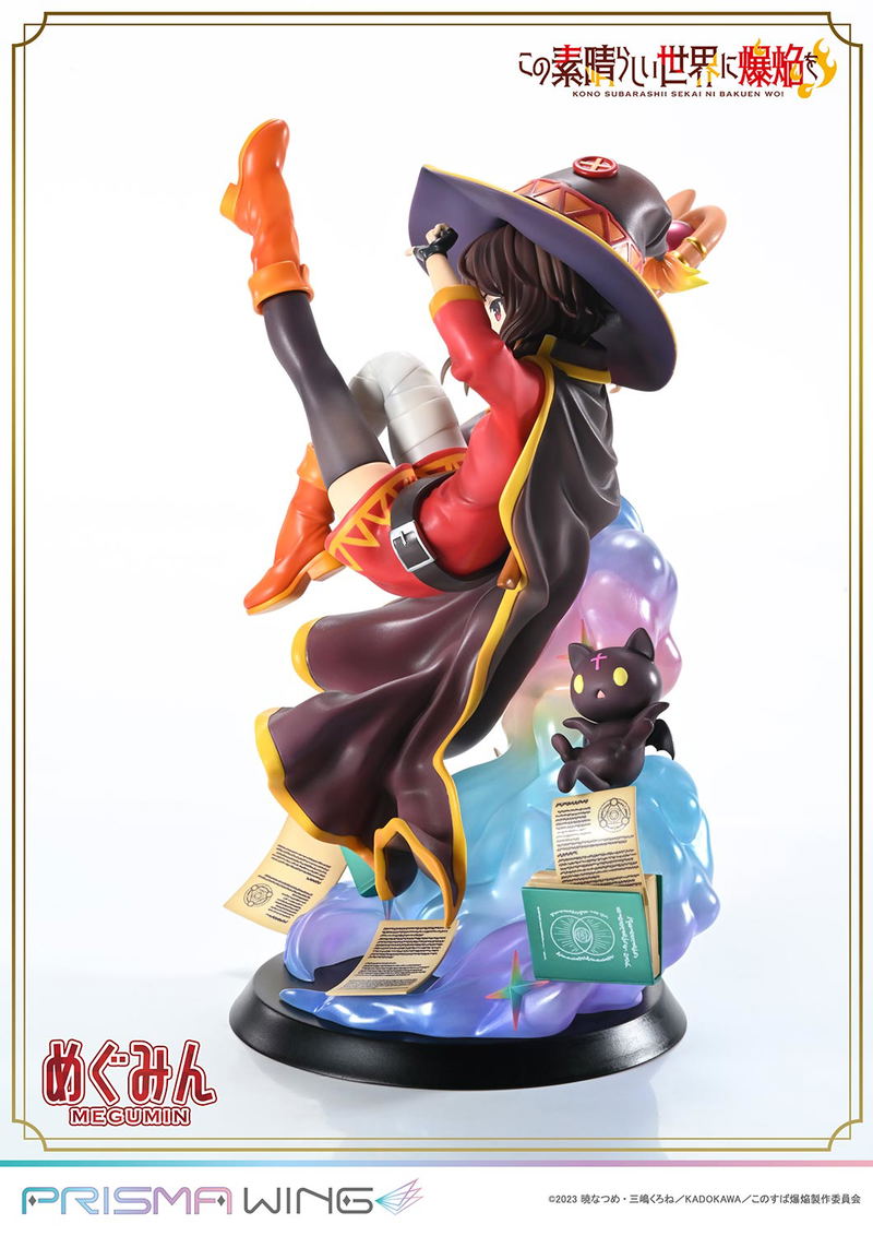 Prisma Wing Kono Subarashii Sekai ni Bakuen wo! 1/7 Scale Pre-Painted Figure: Megumin image 5