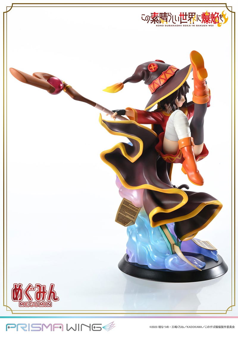 Prisma Wing Kono Subarashii Sekai ni Bakuen wo! 1/7 Scale Pre-Painted Figure: Megumin image 10