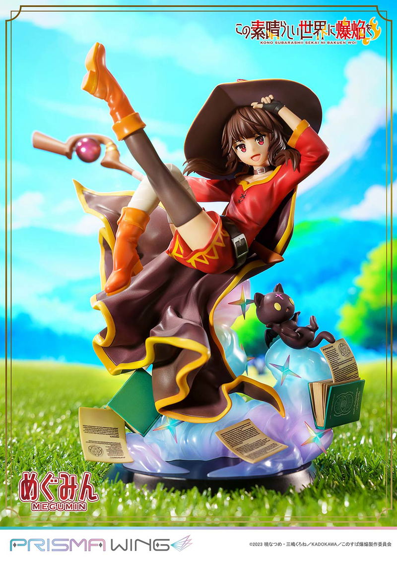 Prisma Wing Kono Subarashii Sekai ni Bakuen wo! 1/7 Scale Pre-Painted Figure: Megumin image 12
