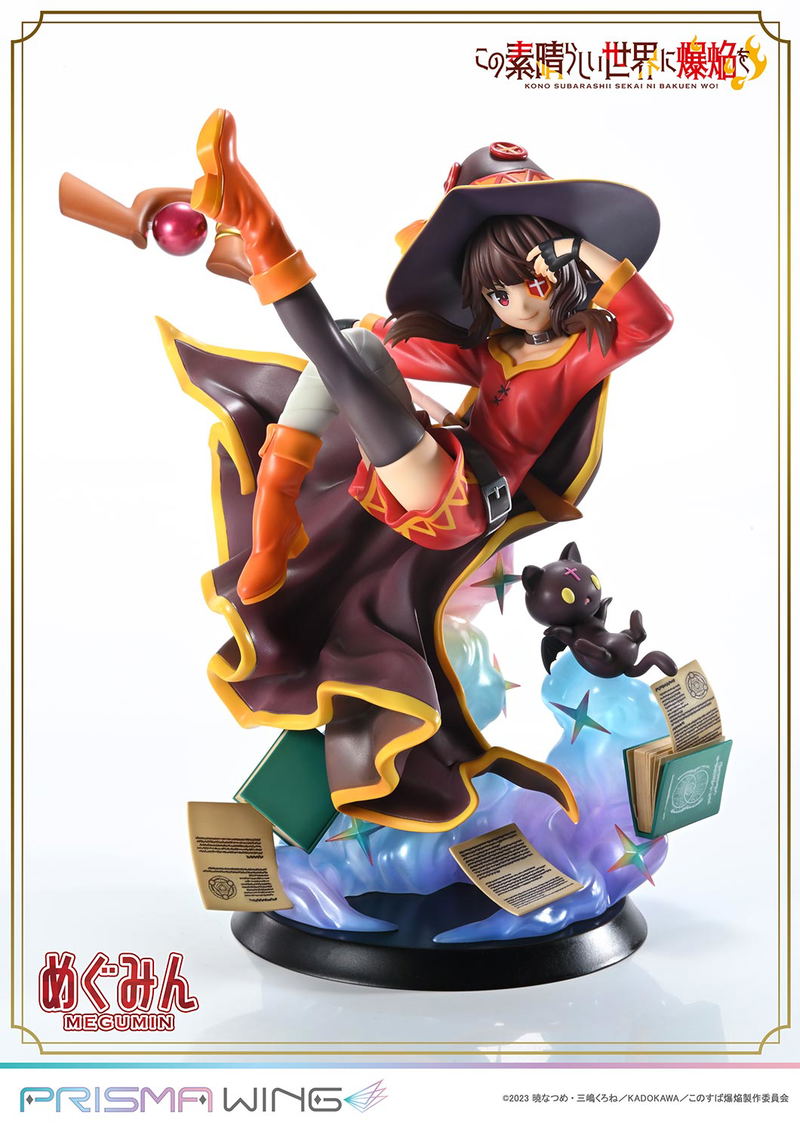 Prisma Wing Kono Subarashii Sekai ni Bakuen wo! 1/7 Scale Pre-Painted Figure: Megumin image 23