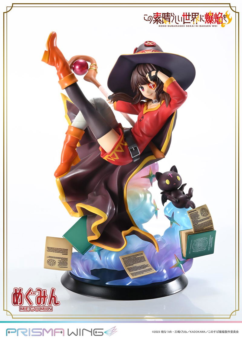 Prisma Wing Kono Subarashii Sekai ni Bakuen wo! 1/7 Scale Pre-Painted Figure: Megumin image 24