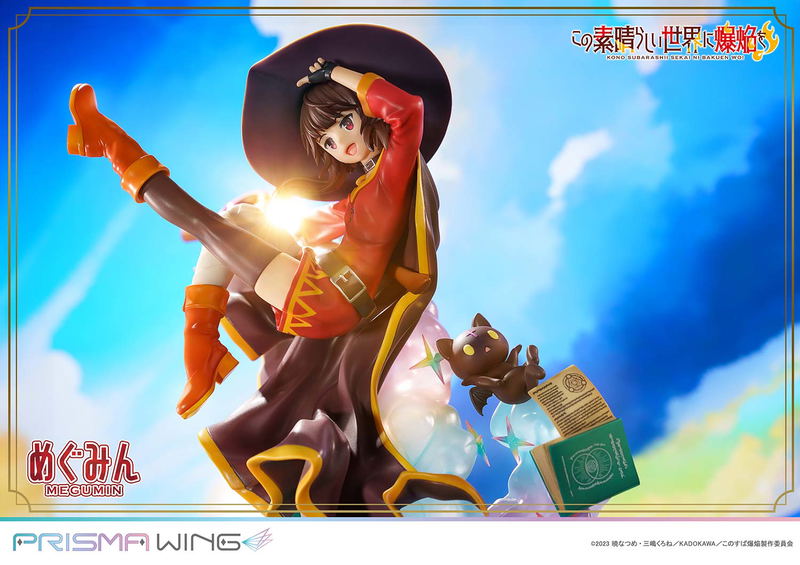 Prisma Wing Kono Subarashii Sekai ni Bakuen wo! 1/7 Scale Pre-Painted Figure: Megumin image 29