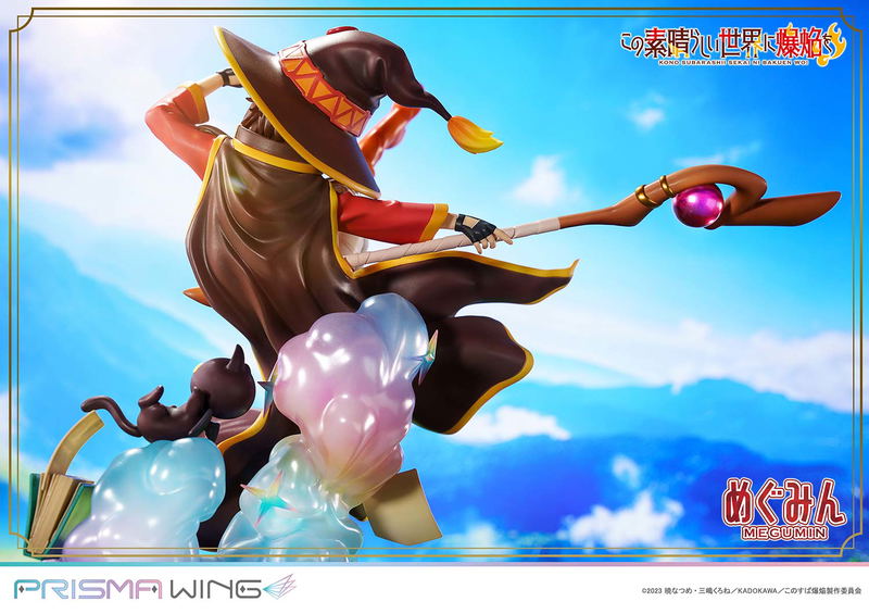 Prisma Wing Kono Subarashii Sekai ni Bakuen wo! 1/7 Scale Pre-Painted Figure: Megumin image 30