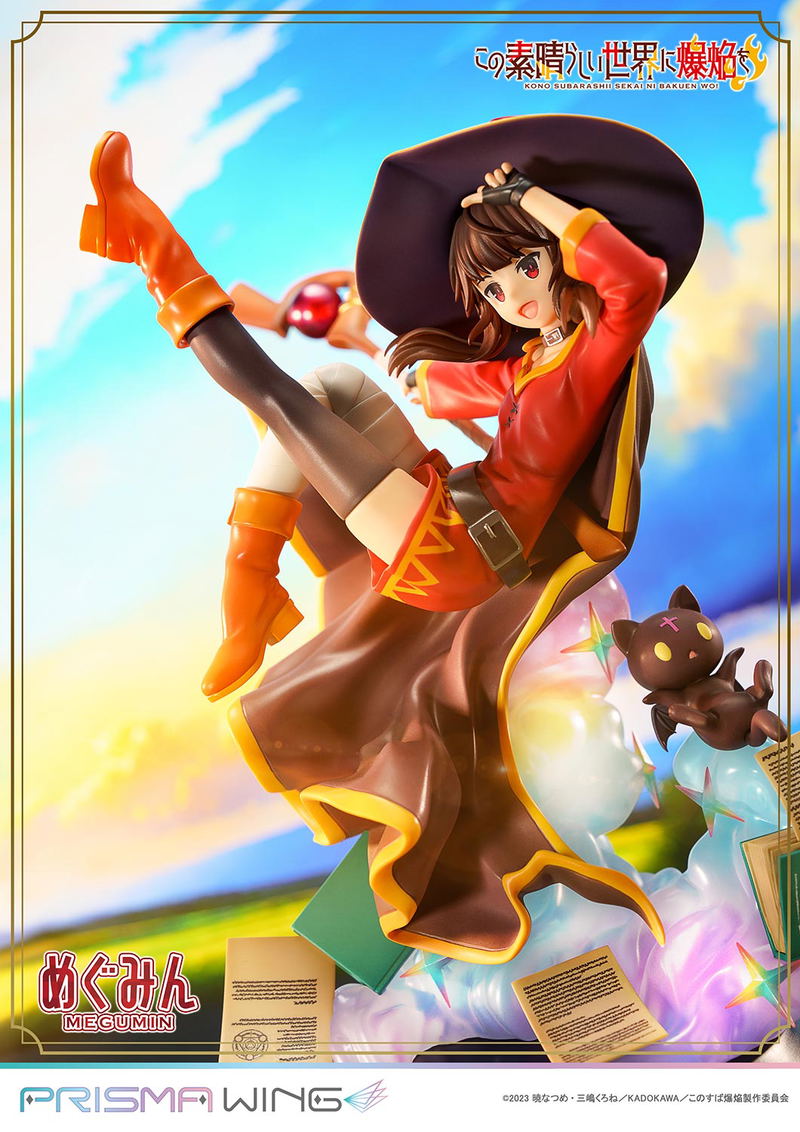 Prisma Wing Kono Subarashii Sekai ni Bakuen wo! 1/7 Scale Pre-Painted Figure: Megumin image 14
