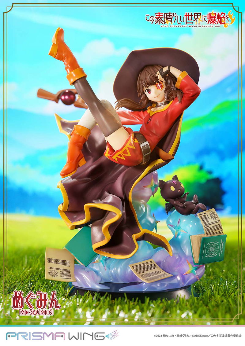 Prisma Wing Kono Subarashii Sekai ni Bakuen wo! 1/7 Scale Pre-Painted Figure: Megumin image 16