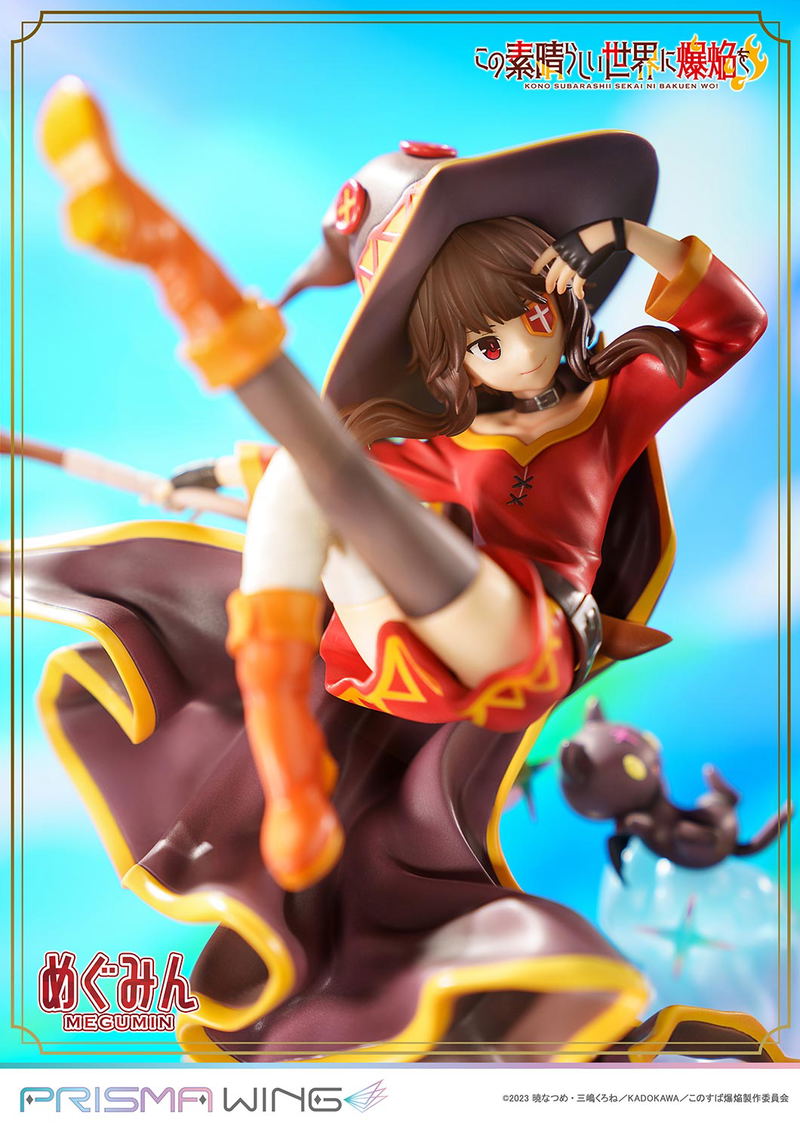 Prisma Wing Kono Subarashii Sekai ni Bakuen wo! 1/7 Scale Pre-Painted Figure: Megumin image 17