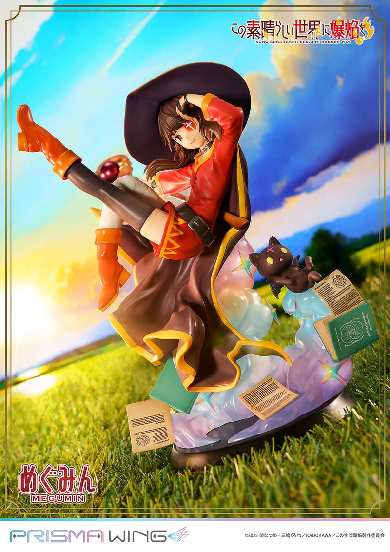 Prisma Wing Kono Subarashii Sekai ni Bakuen wo! 1/7 Scale Pre-Painted Figure: Megumin image 18