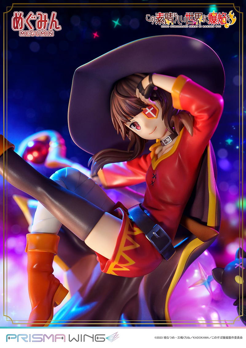 Prisma Wing Kono Subarashii Sekai ni Bakuen wo! 1/7 Scale Pre-Painted Figure: Megumin image 19