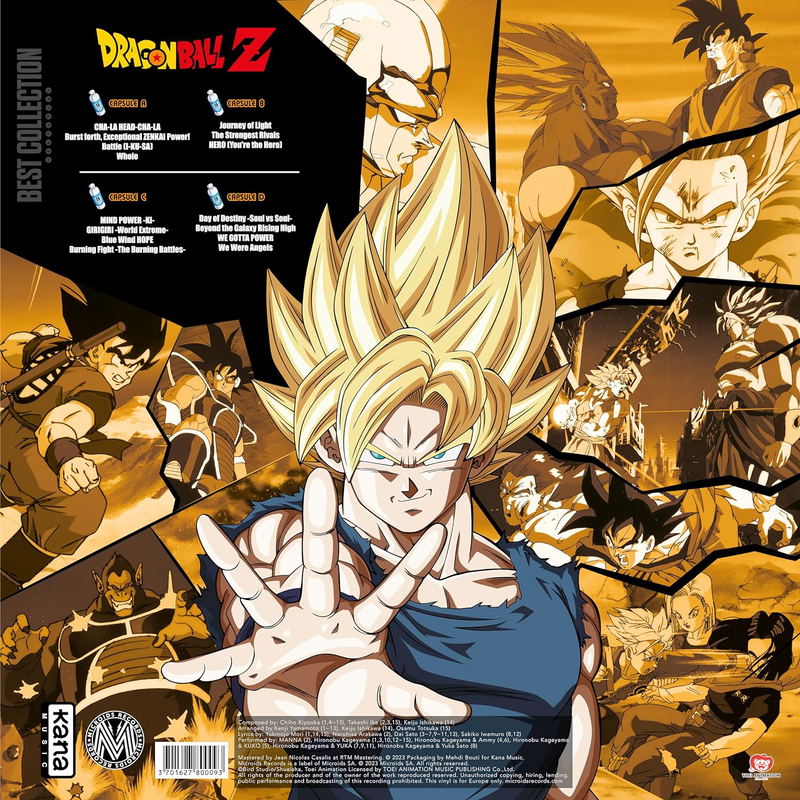 Dragon Ball Z Original Soundtrack Best Collection (Vinyl) image 3