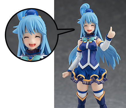 figma No. 399 Kono Subarashii Sekai ni Shukufuku wo! 3: Aqua [GSC Online Shop Limited Ver.] (Re-run) image 2