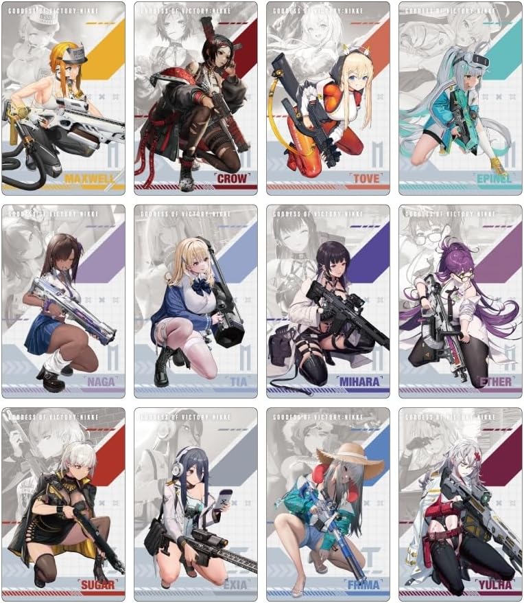 Goddess of Victory: Nikke Gun Girl Metal Card Collection Vol. 2 (Set of 10 Packs) image 3