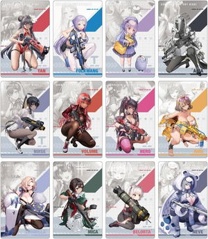 Goddess of Victory: Nikke Gun Girl Metal Card Collection Vol. 2 (Set of 10 Packs)_