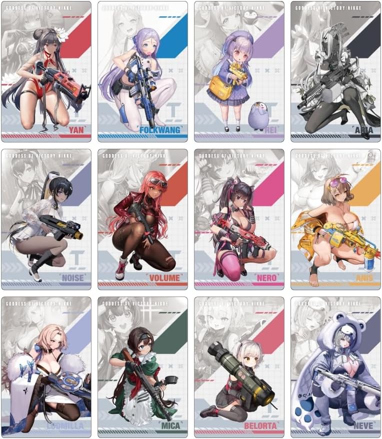 Goddess of Victory: Nikke Gun Girl Metal Card Collection Vol. 2 (Set of 10 Packs) image 4
