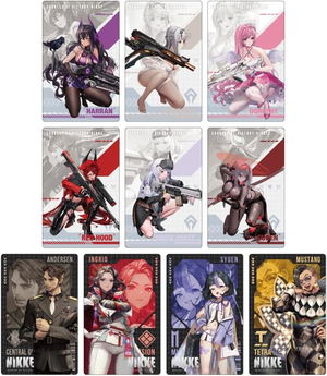 Goddess of Victory: Nikke Gun Girl Metal Card Collection Vol. 2 (Set of 10 Packs)_