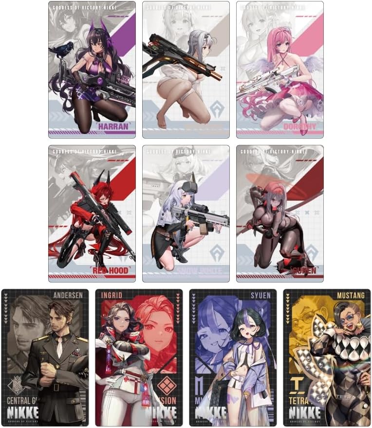 Goddess of Victory: Nikke Gun Girl Metal Card Collection Vol. 2 (Set of 10 Packs) image 6