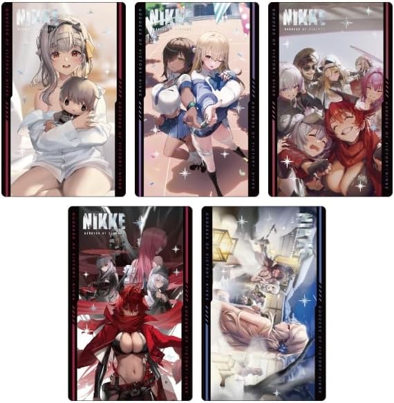 Goddess of Victory: Nikke Gun Girl Metal Card Collection Vol. 2 (Set of 10 Packs) image 7