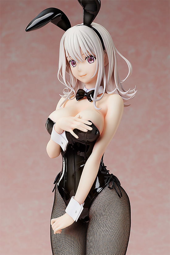 Medaka Kuroiwa Is Impervious to My Charms 1/4 Scale Pre-Painted Figure: Kawai Mona Bunny Ver. image 10