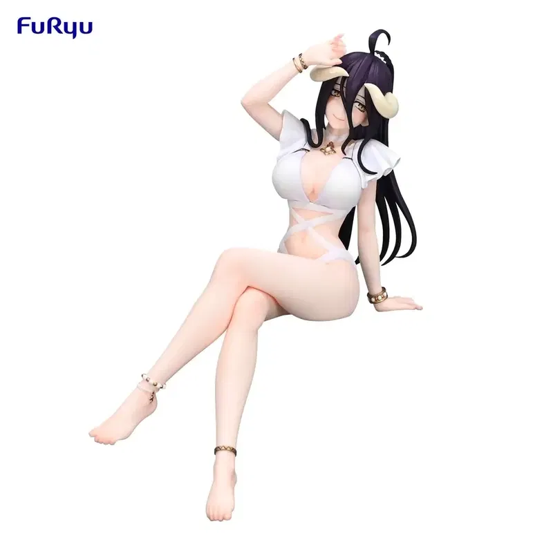 Overlord Noodle Stopper Figure: Albedo Swimsuit Ver. image 1