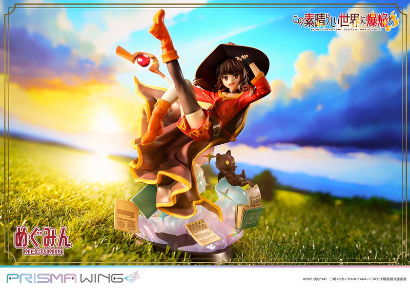 Prisma Wing Kono Subarashii Sekai ni Bakuen wo! 1/7 Scale Pre-Painted Figure: Megumin image 32