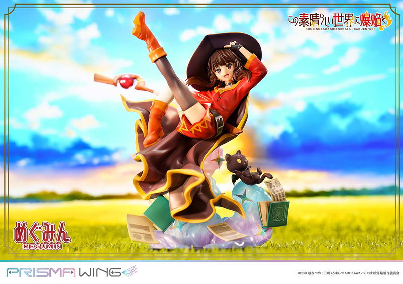 Prisma Wing Kono Subarashii Sekai ni Bakuen wo! 1/7 Scale Pre-Painted Figure: Megumin image 34