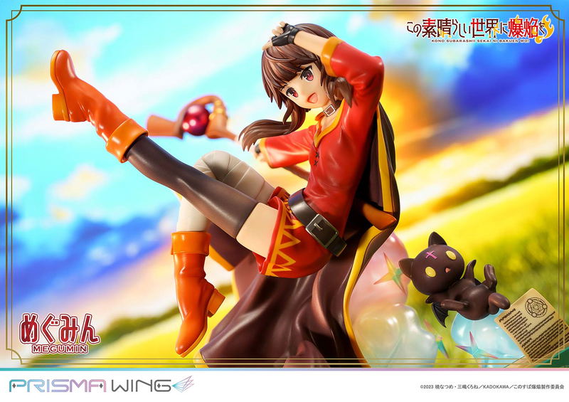 Prisma Wing Kono Subarashii Sekai ni Bakuen wo! 1/7 Scale Pre-Painted Figure: Megumin image 35