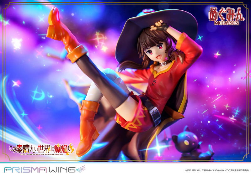 Prisma Wing Kono Subarashii Sekai ni Bakuen wo! 1/7 Scale Pre-Painted Figure: Megumin image 38