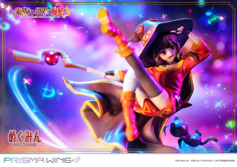 Prisma Wing Kono Subarashii Sekai ni Bakuen wo! 1/7 Scale Pre-Painted Figure: Megumin image 39