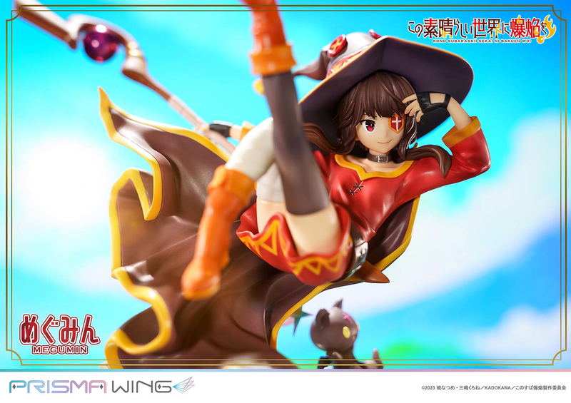 Prisma Wing Kono Subarashii Sekai ni Bakuen wo! 1/7 Scale Pre-Painted Figure: Megumin image 42