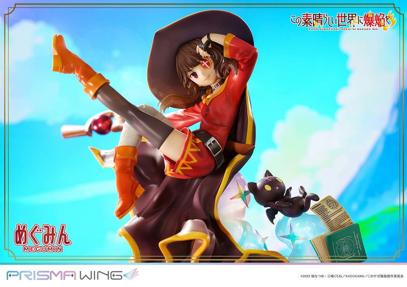 Prisma Wing Kono Subarashii Sekai ni Bakuen wo! 1/7 Scale Pre-Painted Figure: Megumin image 44