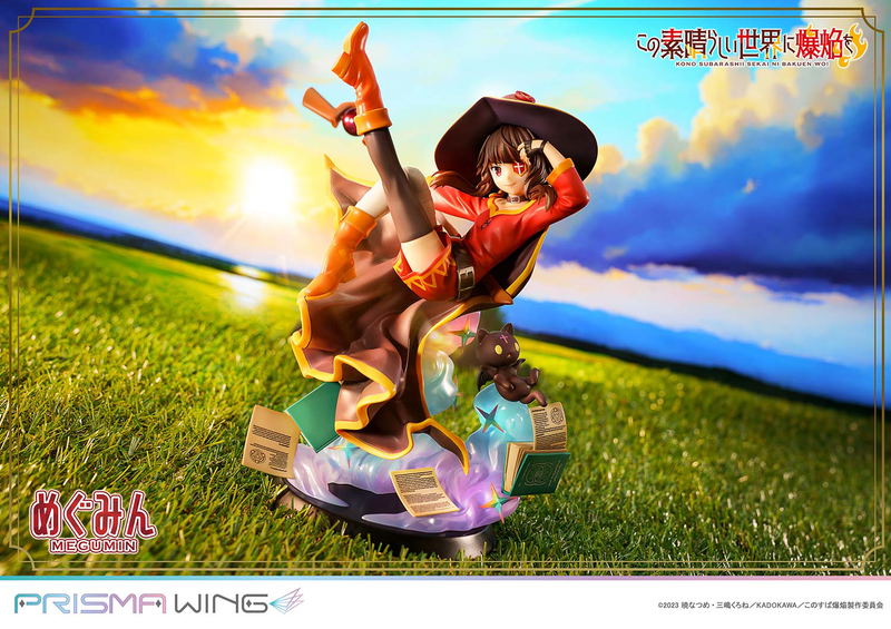 Prisma Wing Kono Subarashii Sekai ni Bakuen wo! 1/7 Scale Pre-Painted Figure: Megumin image 46